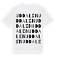 Uddalen ordlek t-shirt