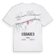 Uddared karta t-shirt