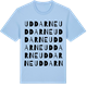 Blue Soul t-shirt med Uddarne ordlek t-shirt