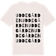 Vintage White t-shirt med Uddegården ordlek t-shirt