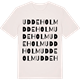 Vintage White t-shirt med Uddeholm ordlek t-shirt