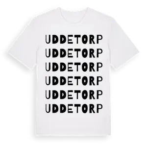 Uddetorp ordlek t-shirt – ekologisk bomull t-shirt från Pinshirt