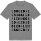 Mid Heather Gray t-shirt med Uggledalen ordlek t-shirt