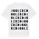Ugglered ordlek t-shirt