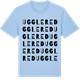 Blue Soul t-shirt med Ugglered ordlek t-shirt
