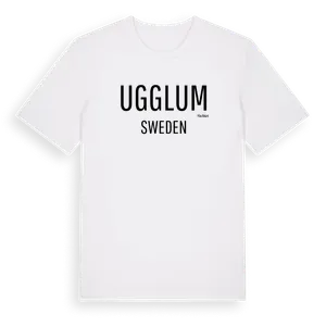 Ugglum i Sverige t-shirt – ekologisk bomull t-shirt från Pinshirt