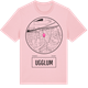 Pink Cotton t-shirt med Ugglum t-shirt