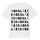 Ugnskären ordlek t-shirt
