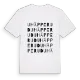Uhäpperud ordlek t-shirt