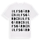 Ulfsgården ordlek t-shirt