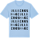 Blue Soul t-shirt med Ullbergshage ordlek t-shirt