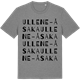 Mid Heather Gray t-shirt med Ullene-Åsaka ordlek t-shirt