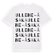 Ullene-Åsaka ordlek t-shirt