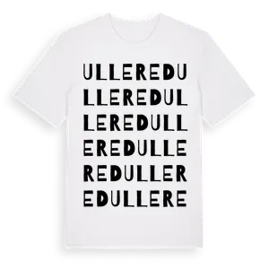 Ullered ordlek t-shirt – ekologisk bomull t-shirt från Pinshirt