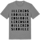Mid Heather Gray t-shirt med Ulleredsbro ordlek t-shirt