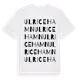 White t-shirt med Ulricehamn ordlek t-shirt