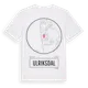 White t-shirt med Ulriksdal t-shirt