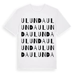 Ulunda ordlek t-shirt – ekologisk bomull t-shirt från Pinshirt