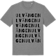 Mid Heather Gray t-shirt med Ulvängen ordlek t-shirt