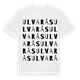 Ulvarås ordlek t-shirt
