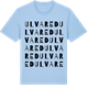 Blue Soul t-shirt med Ulvared ordlek t-shirt
