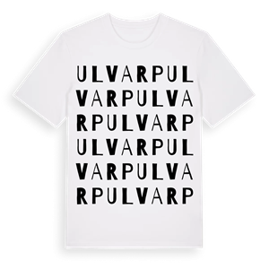 Ulvarp ordlek t-shirt – ekologisk bomull t-shirt från Pinshirt