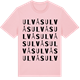 Pink Cotton t-shirt med Ulvås ordlek t-shirt