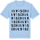 Blue Soul t-shirt med Ulvåsen ordlek t-shirt