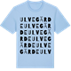 Blue Soul t-shirt med Ulvegärde ordlek t-shirt
