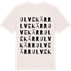 Vintage White t-shirt med Ulvekärr ordlek t-shirt