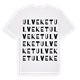 Ulveket ordlek t-shirt