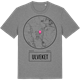 Mid Heather Gray t-shirt med Ulveket t-shirt