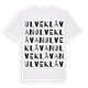 Ulveklåvan ordlek t-shirt