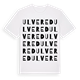 Ulvered ordlek t-shirt
