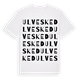 Ulvesked ordlek t-shirt