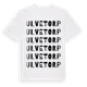 White t-shirt med Ulvetorp ordlek t-shirt