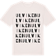 Vintage White t-shirt med Ulviken ordlek t-shirt
