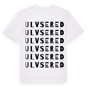 Ulvsered ordlek t-shirt – ekologisk bomull t-shirt från Pinshirt