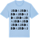Blue Soul t-shirt med Unda ordlek t-shirt