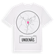 White t-shirt med Undenäs t-shirt