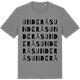 Mid Heather Gray t-shirt med Underås ordlek t-shirt
