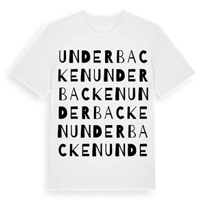 Underbacken ordlek t-shirt – ekologisk bomull t-shirt från Pinshirt