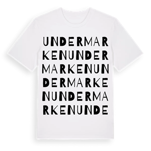 Undermarken ordlek t-shirt – ekologisk bomull t-shirt från Pinshirt