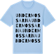 Blue Soul t-shirt med Undermossarna ordlek t-shirt