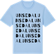 Blue Soul t-shirt med Unsedal ordlek t-shirt