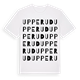Upperud ordlek t-shirt