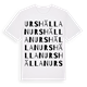 Urshällan ordlek t-shirt