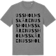 Mid Heather Gray t-shirt med Ussholmsskären ordlek t-shirt