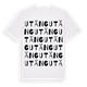 Utäng ordlek t-shirt