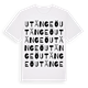 Utänge ö ordlek t-shirt